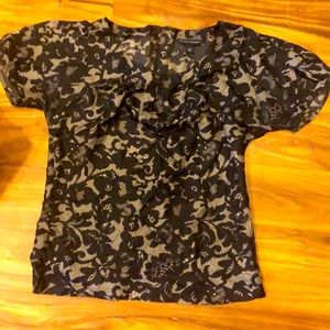 Banana Republic short sleeve dress top